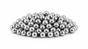 Stainless steel polishing media balls for mass finishing and burnishing