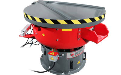 automatic separation vibratory finishing